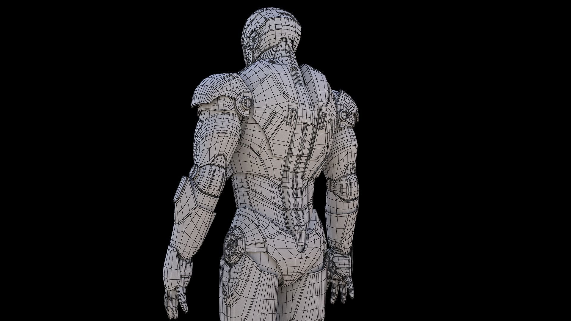 Iron Man Mark 3 3D model_6