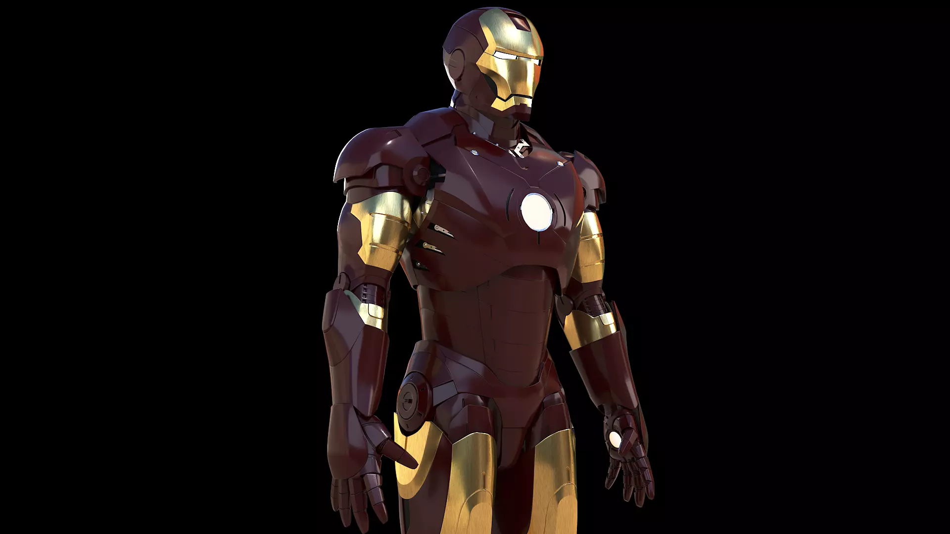 Iron Man Mark 3 3D model_0