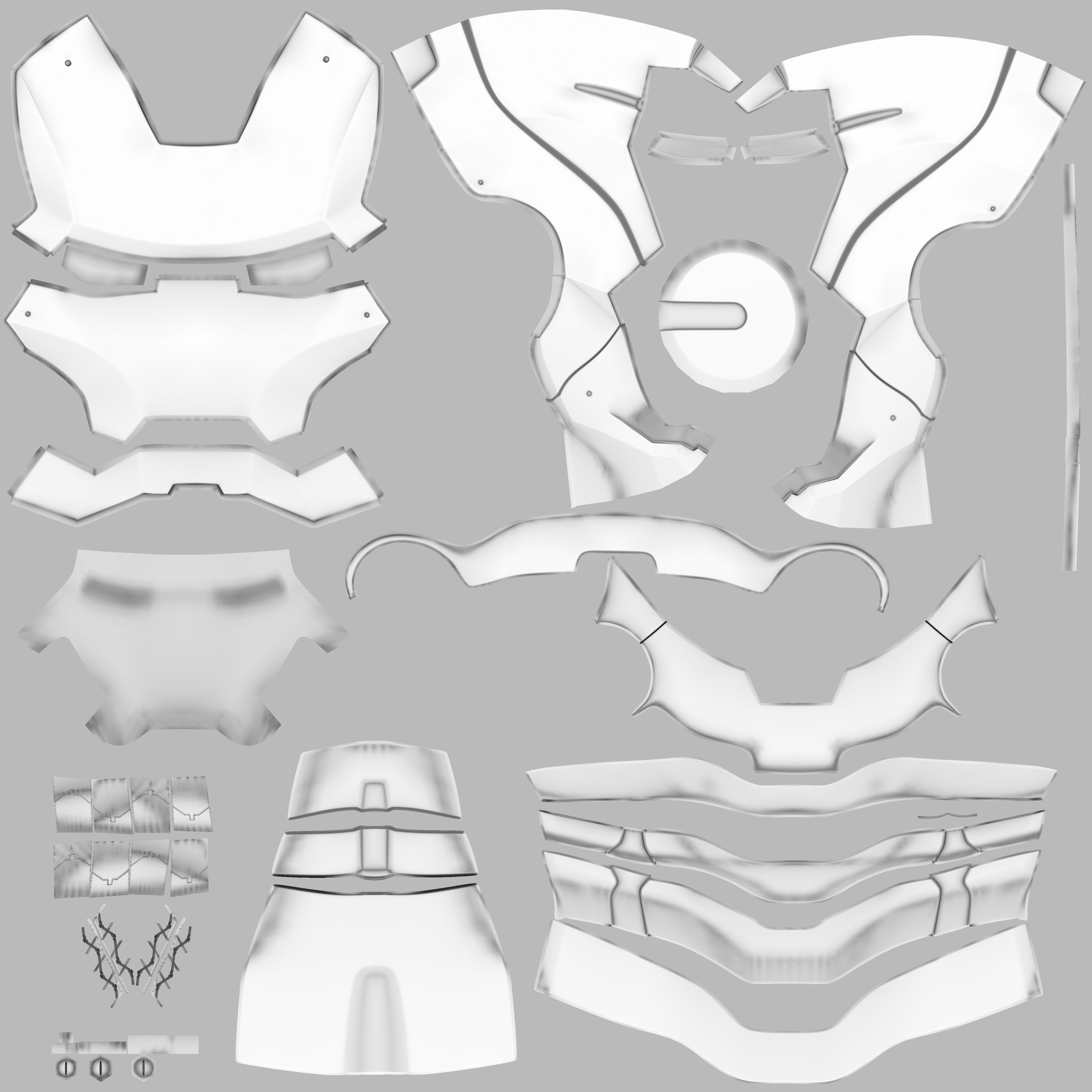 Iron Man Mark 3 3D model_23