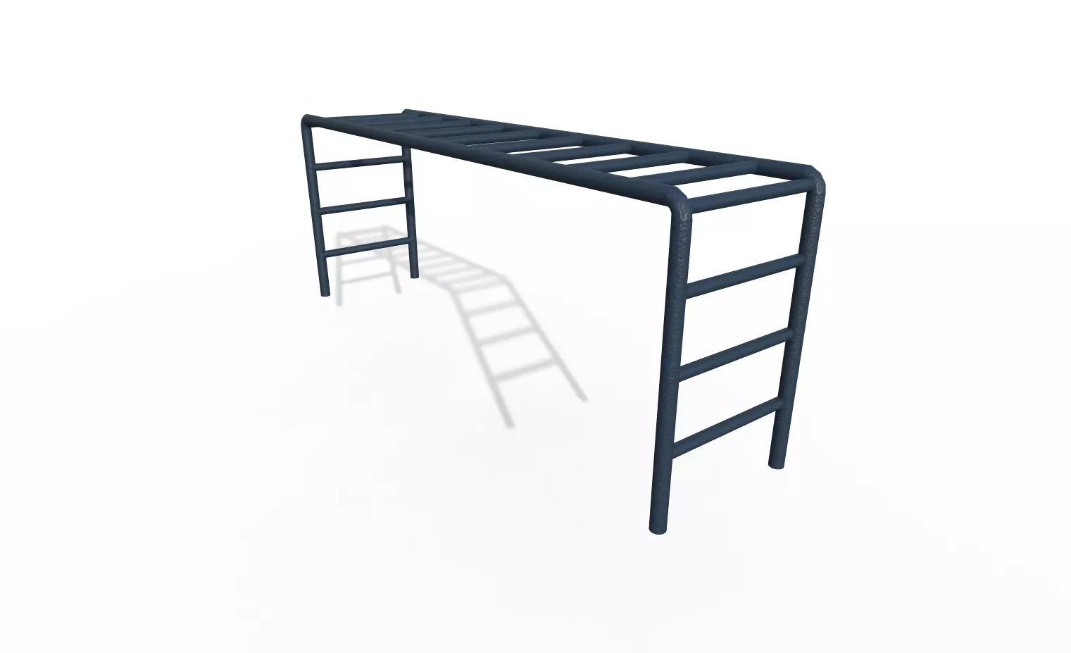 Park Ladder Low-poly 3D model_0