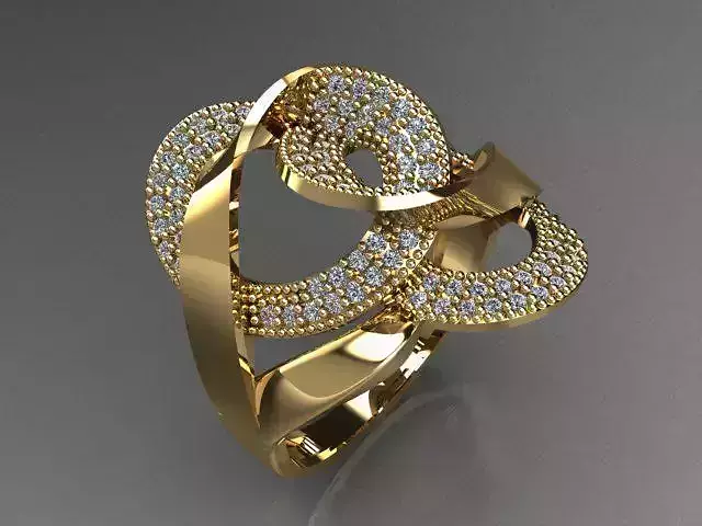 Fancy Ring 3D print model