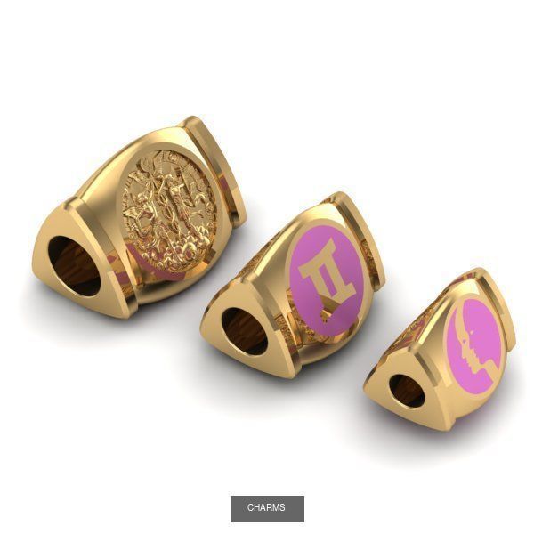 ZODIAC CHARMS 3D Model Collection_10