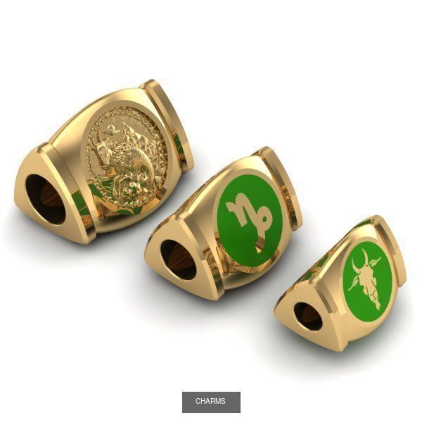 ZODIAC CHARMS 3D Model Collection_2