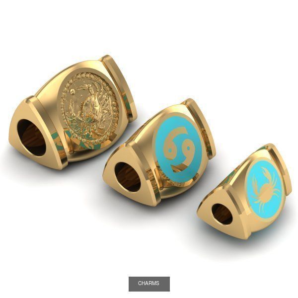 ZODIAC CHARMS 3D Model Collection_7