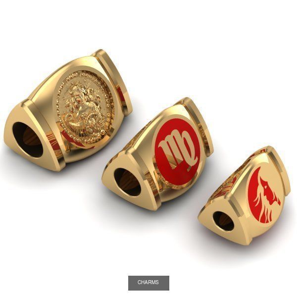 ZODIAC CHARMS 3D Model Collection_1