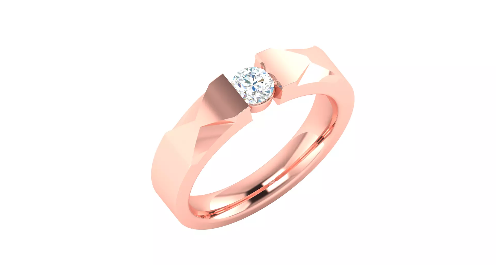Women ring 3dm stl render detail 3D print model 3D print model_0