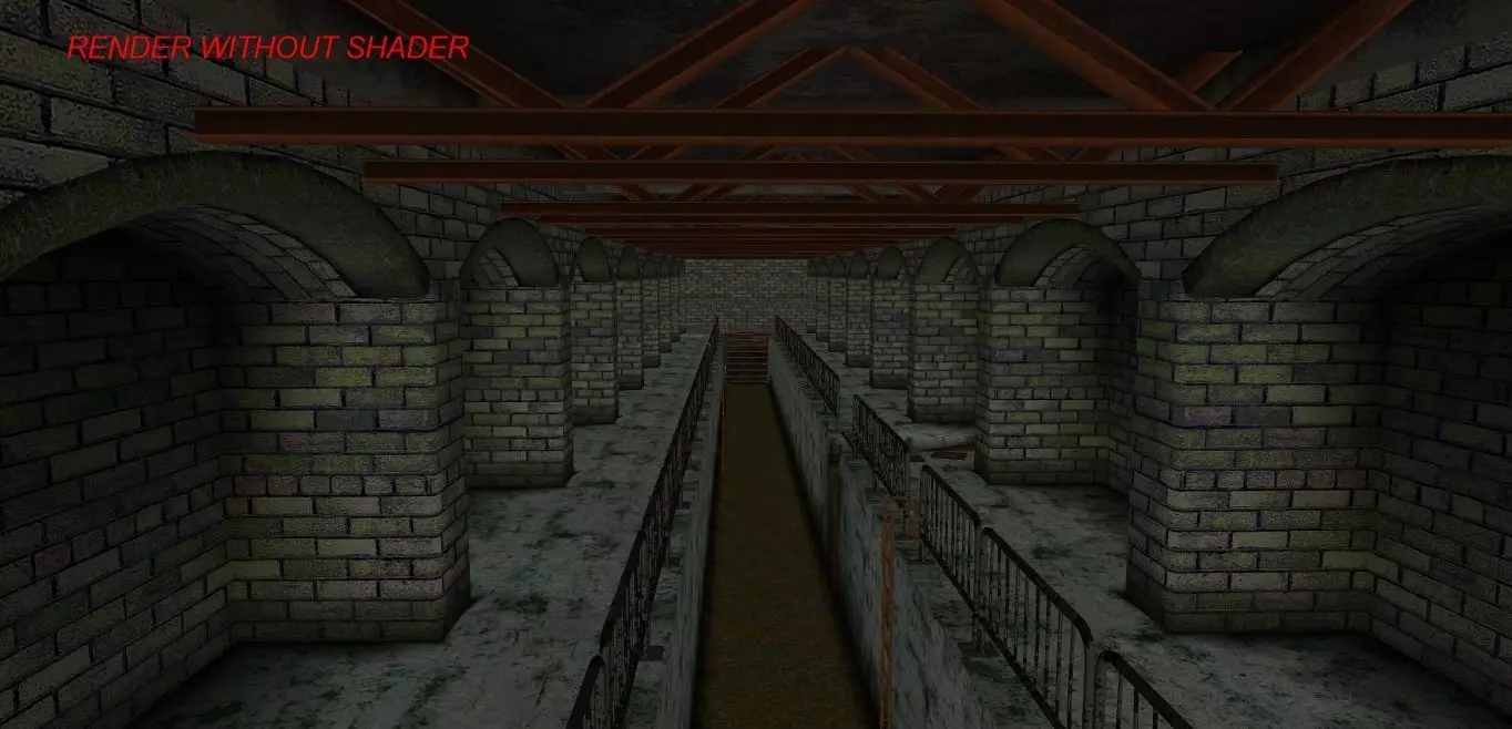 Dirty Sewer  Low-poly 3D model_0