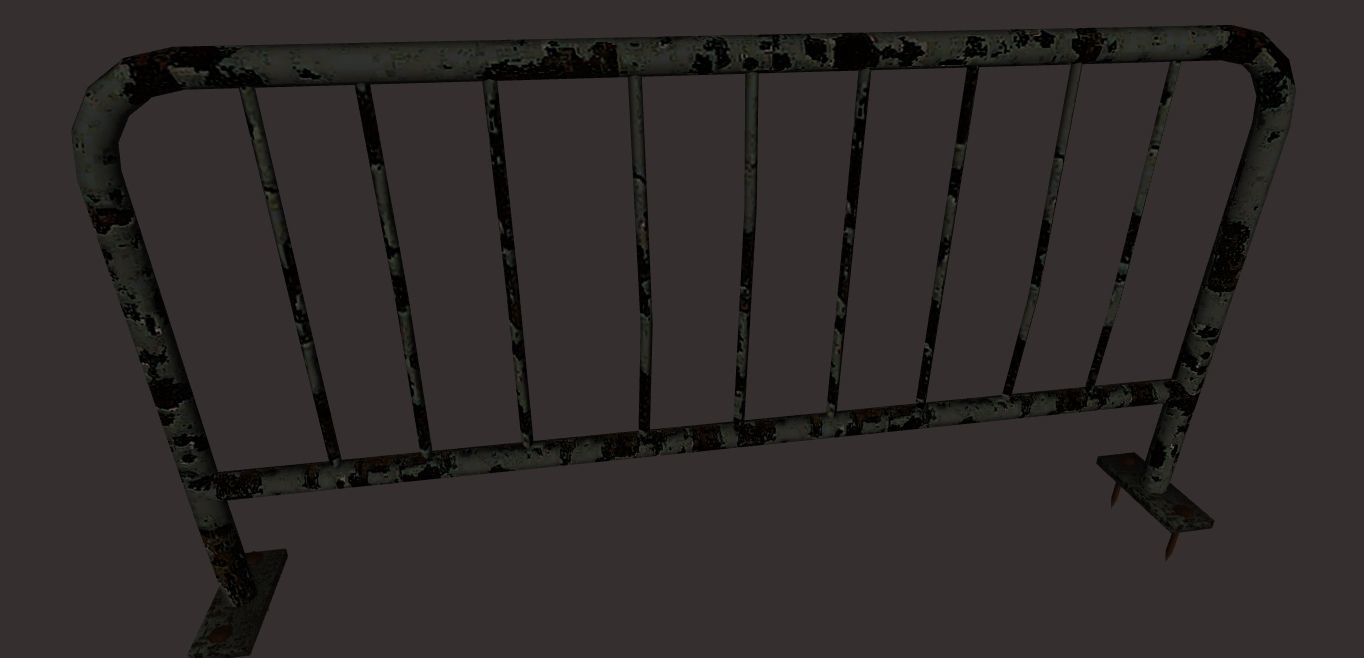 Dirty Sewer  Low-poly 3D model_12