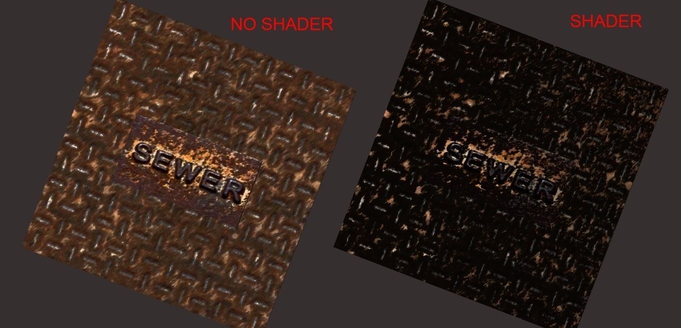 Dirty Sewer  Low-poly 3D model_15
