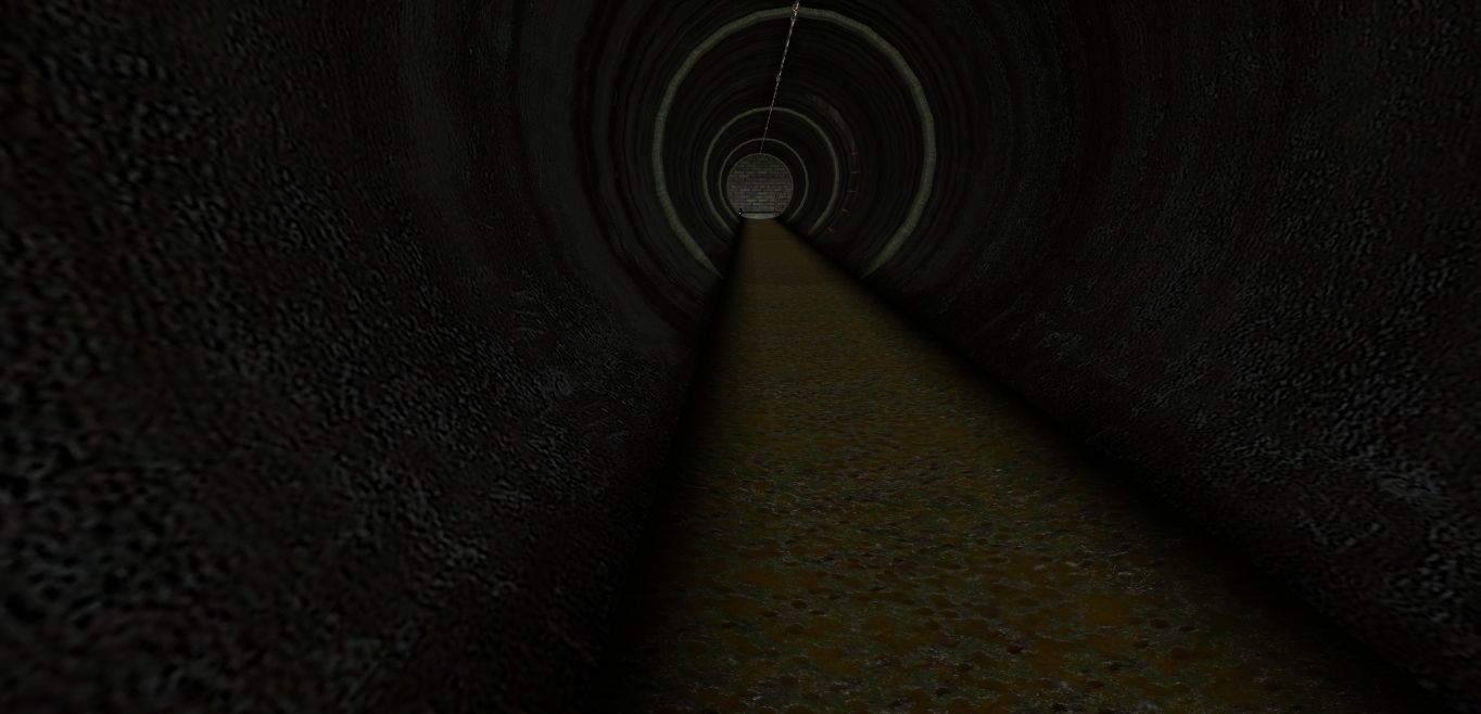 Dirty Sewer  Low-poly 3D model_6