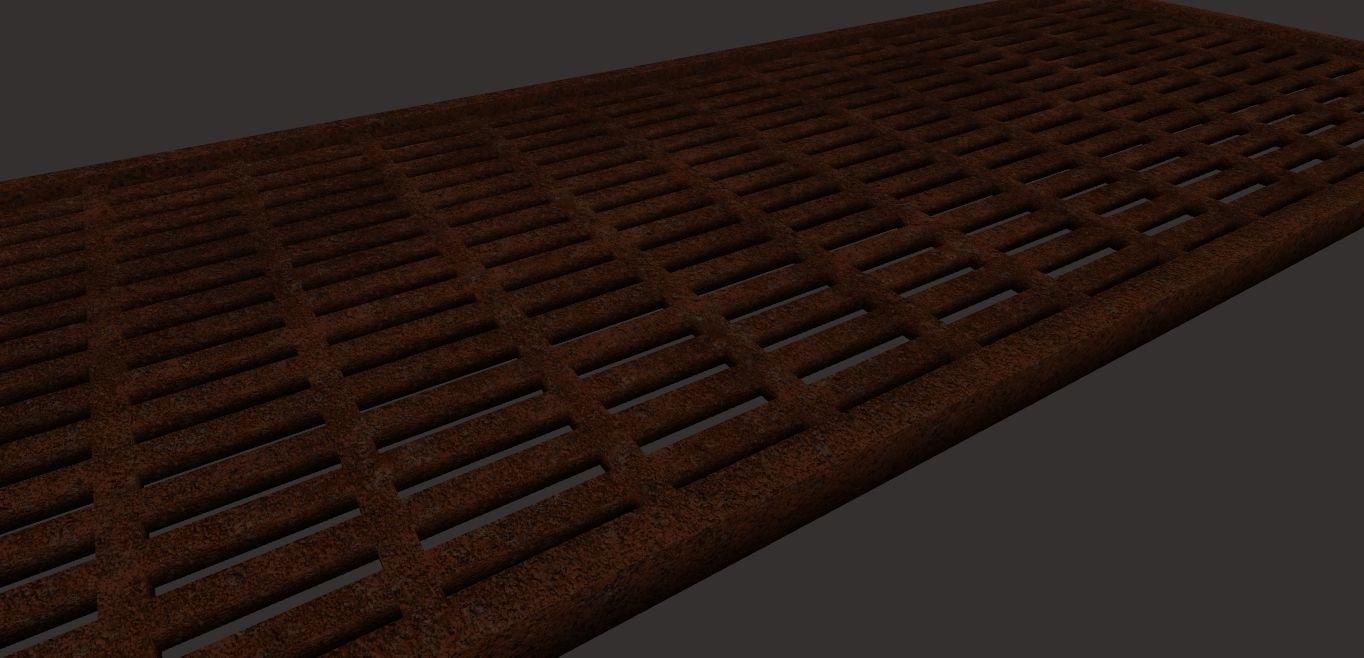 Dirty Sewer  Low-poly 3D model_13