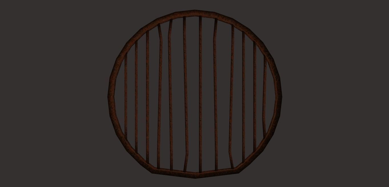 Dirty Sewer  Low-poly 3D model_14