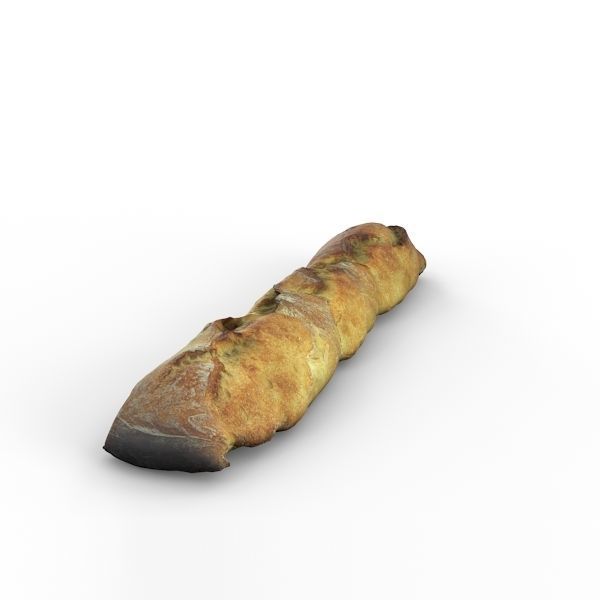 French Bread 3D model_11
