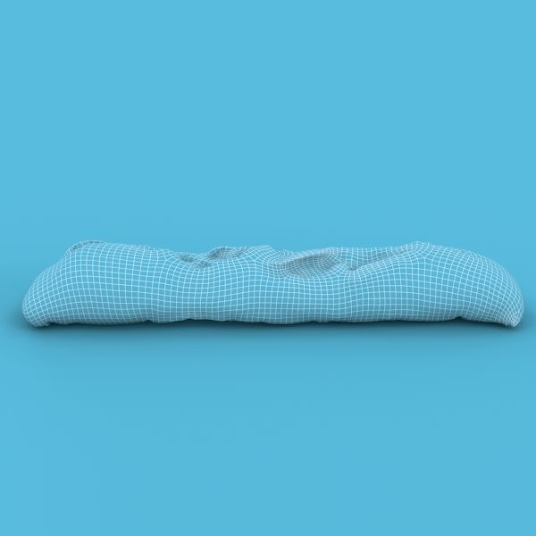 French Bread 3D model_8