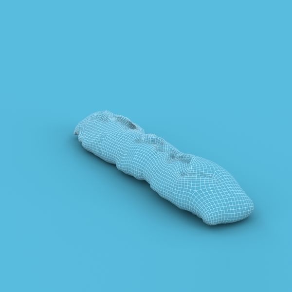 French Bread 3D model_4