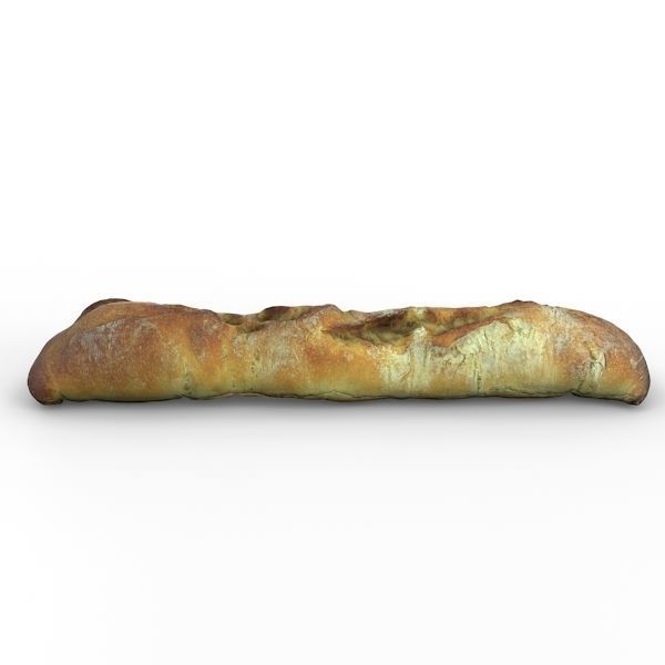 French Bread 3D model_7