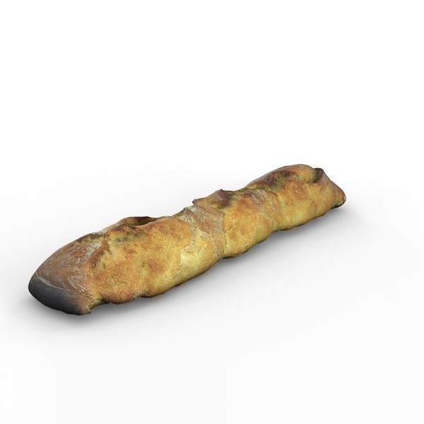 French Bread 3D model_13
