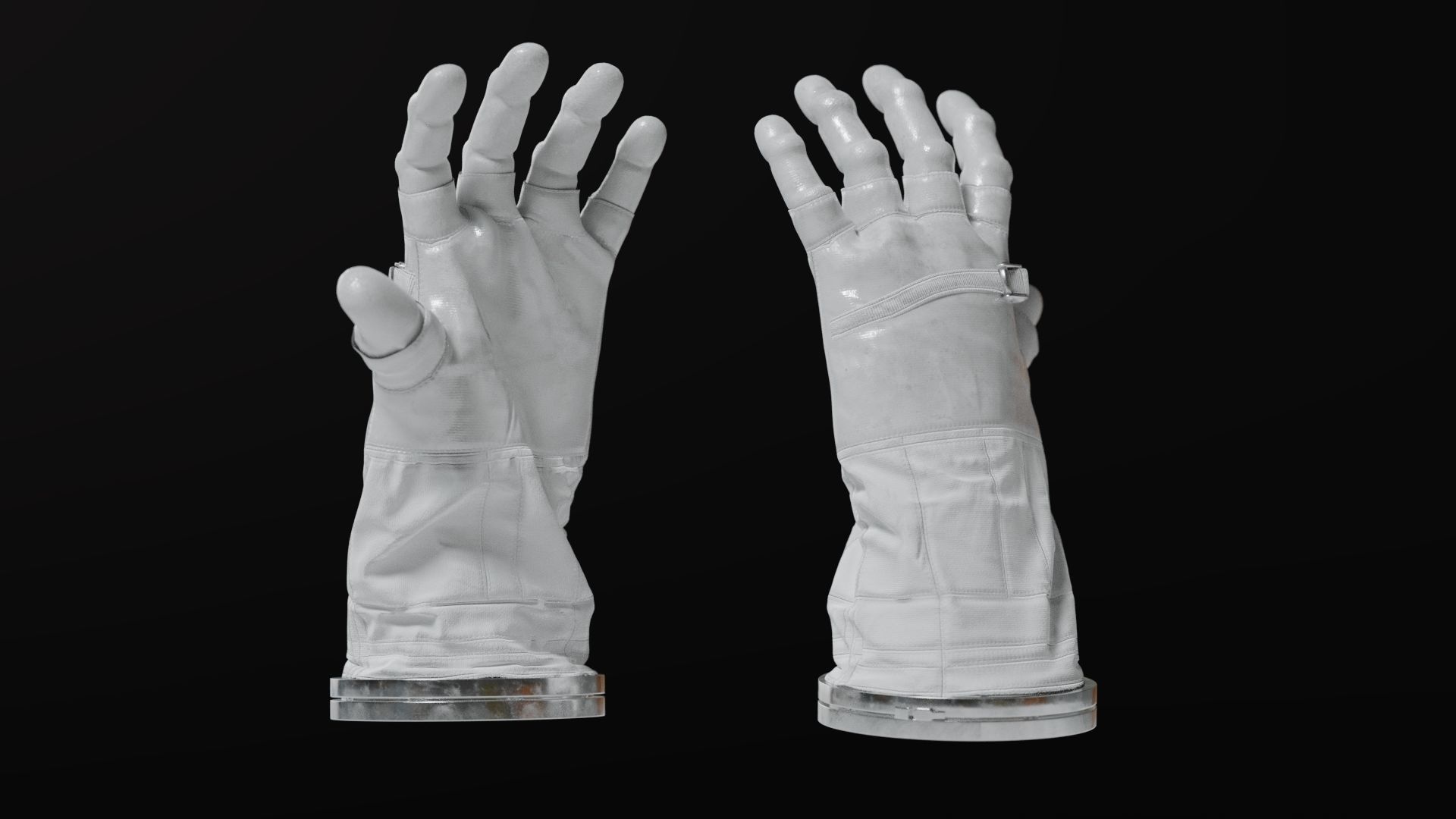 SPACESUIT NASA APOLLO 11 GLOVES 3D model_20