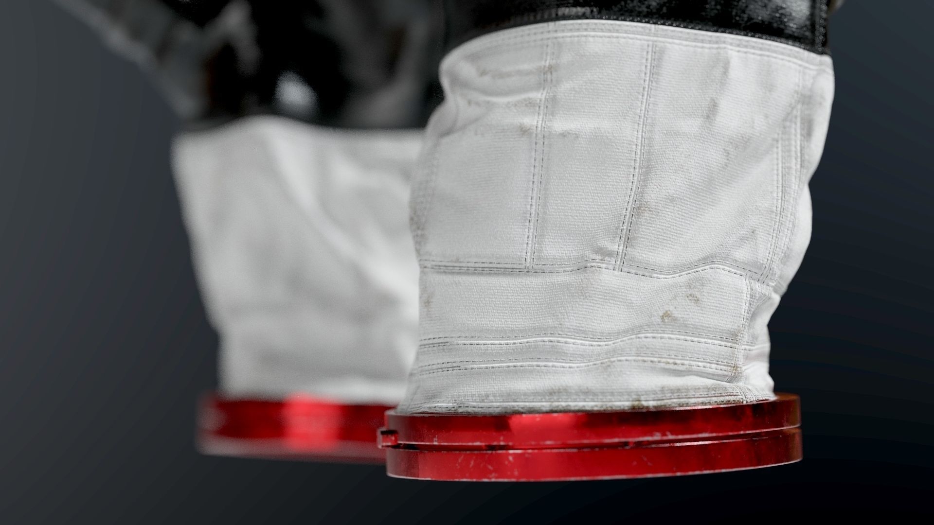 SPACESUIT NASA APOLLO 11 GLOVES 3D model_12