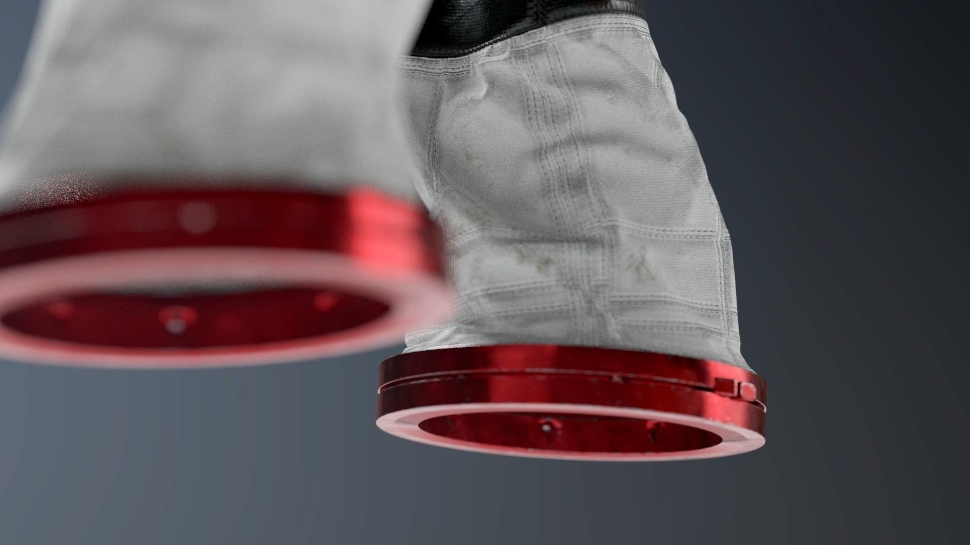 SPACESUIT NASA APOLLO 11 GLOVES 3D model_13