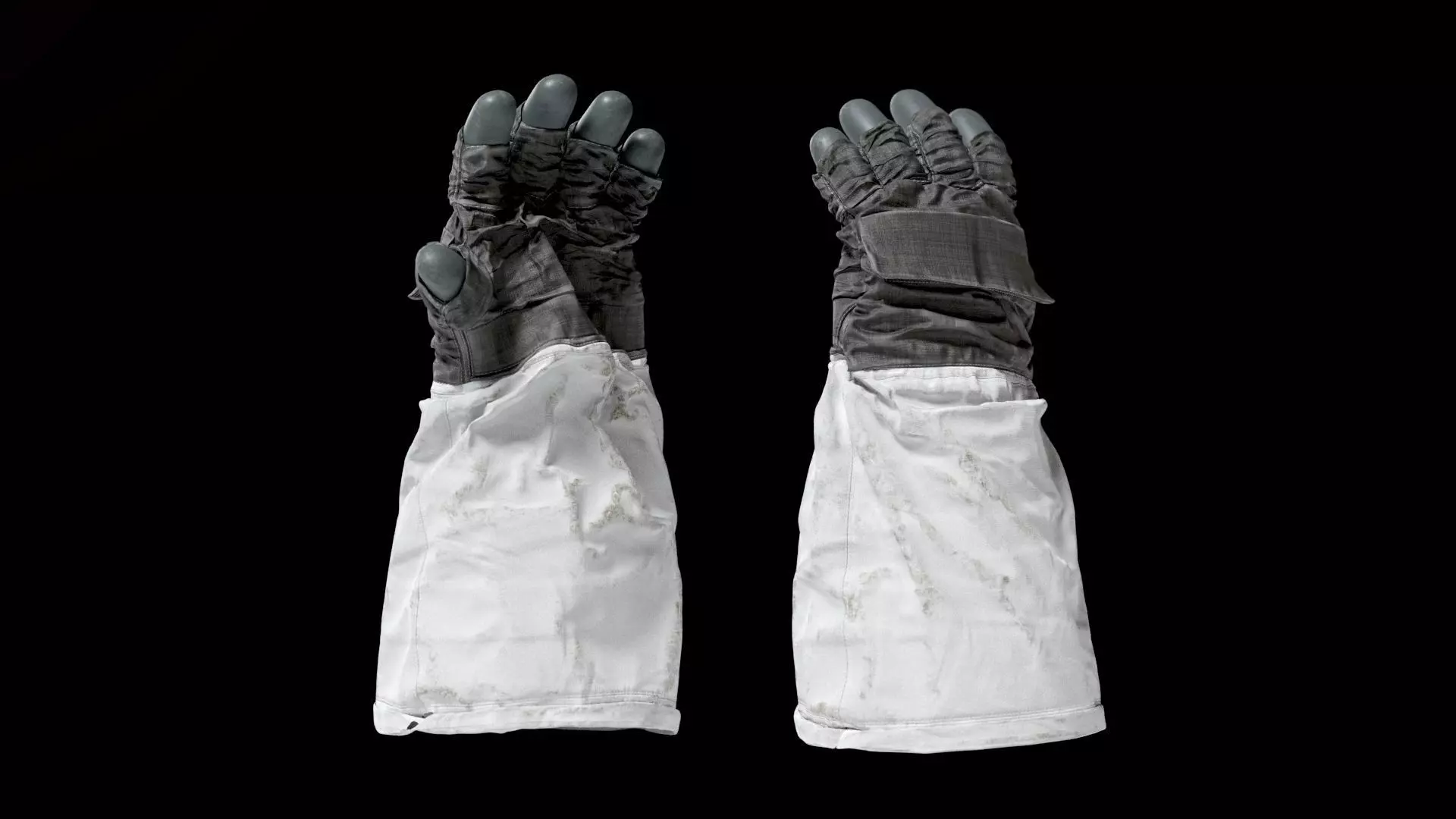 SPACESUIT NASA APOLLO 11 GLOVES 3D model_0