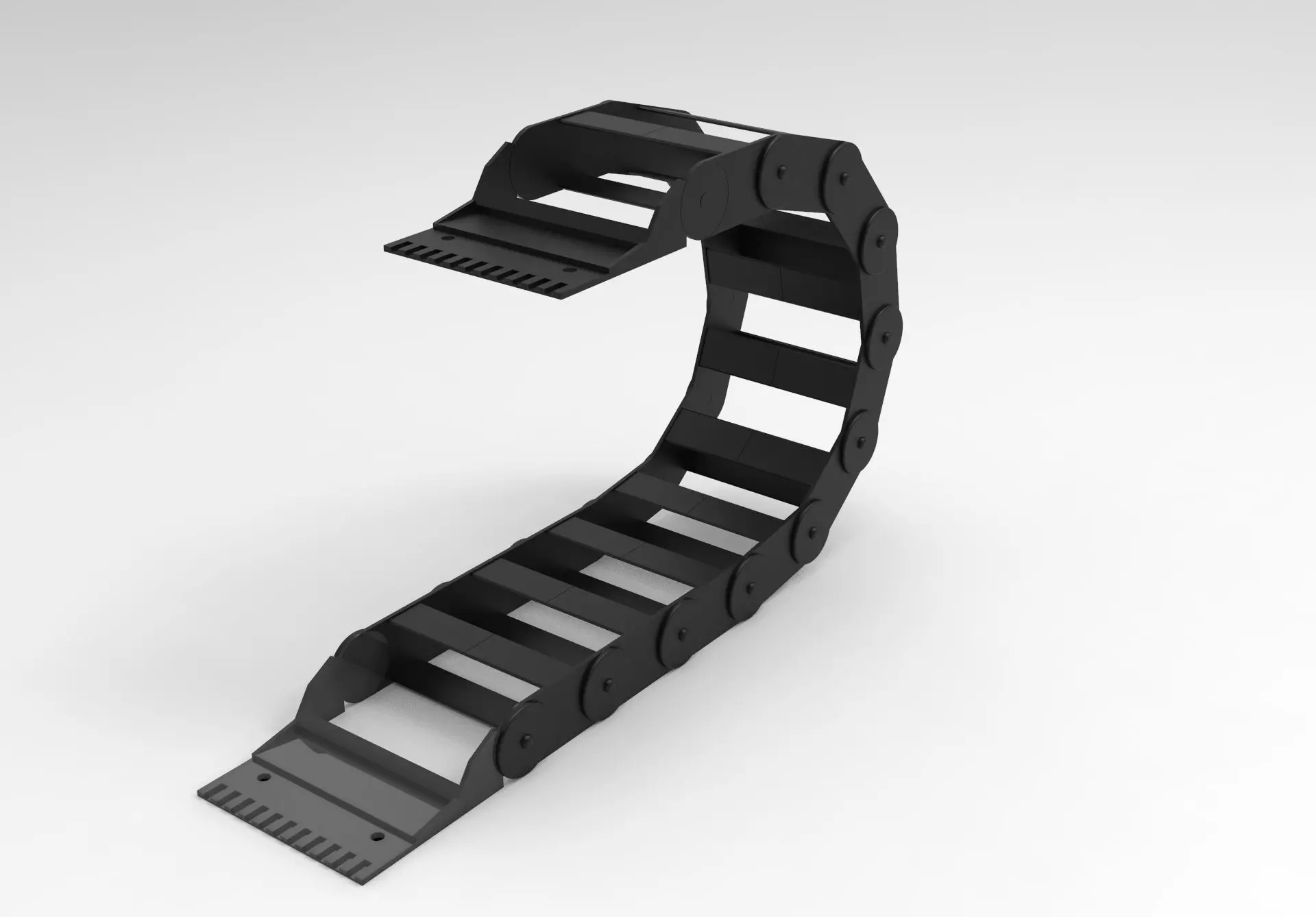 Plastic Belt for Machinery Lines and Automation Processes 3D model