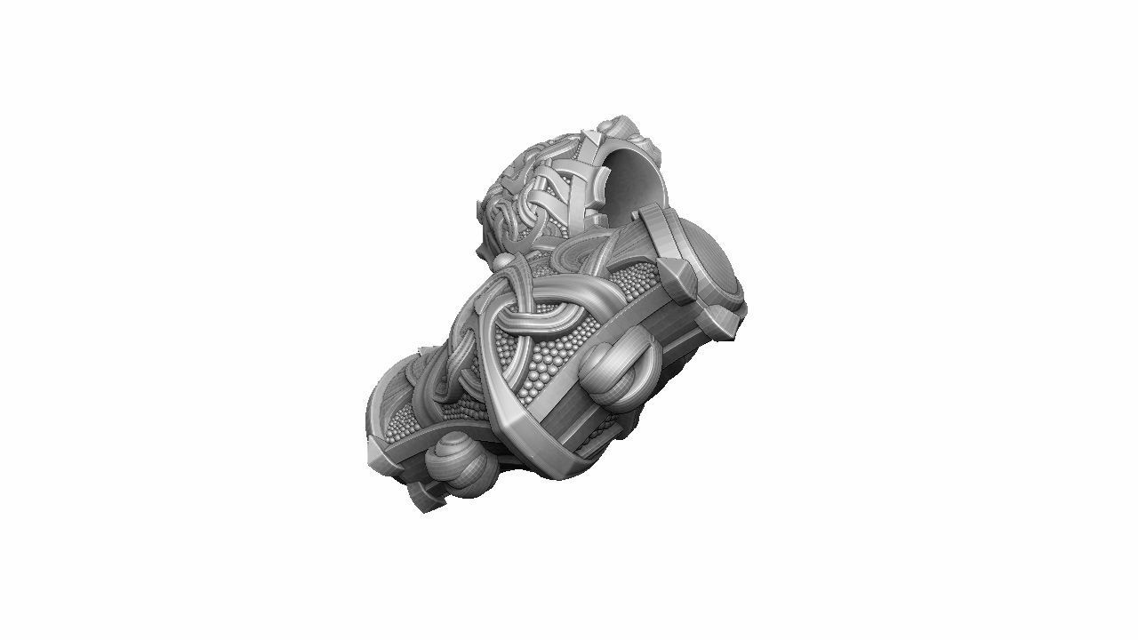 Thor Hammer Mjolnir 3D print model_9