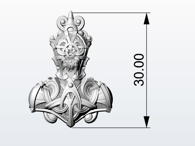 Thor Hammer Mjolnir 3D print model_5