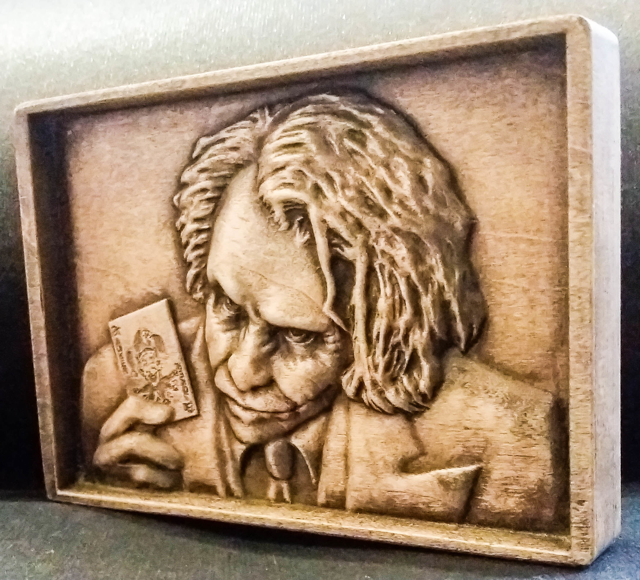 Joker STL model bas relief - tested STL file for cnc router 3D print model_2