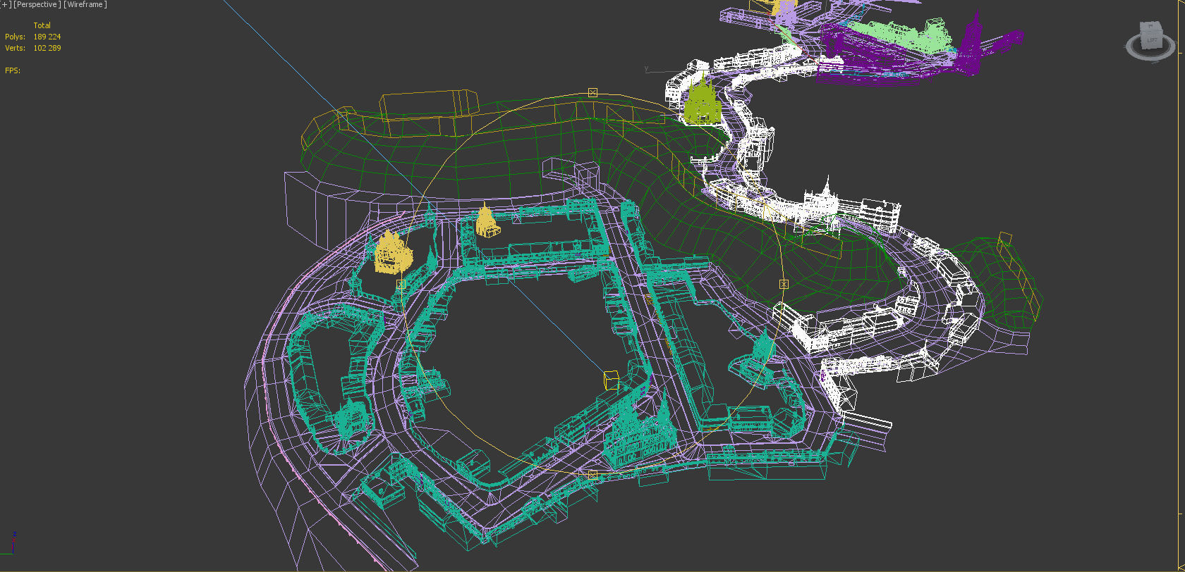 City Kiev Low-poly 3D model_11