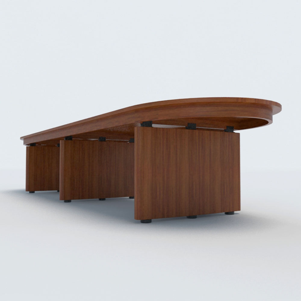 Conference Table with Chairs-1 3D model_15