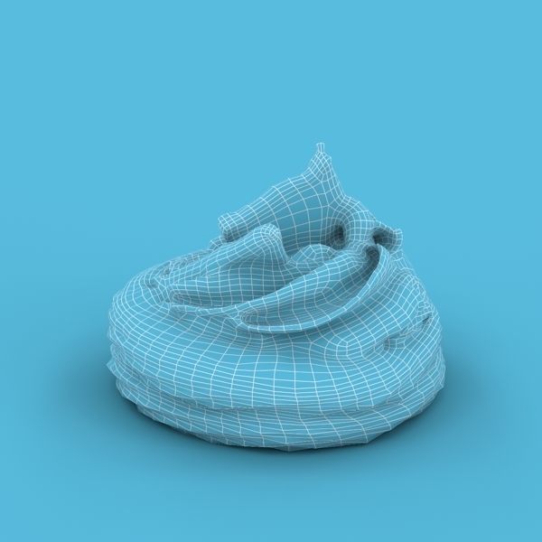 Meringue Pie 3D model_6