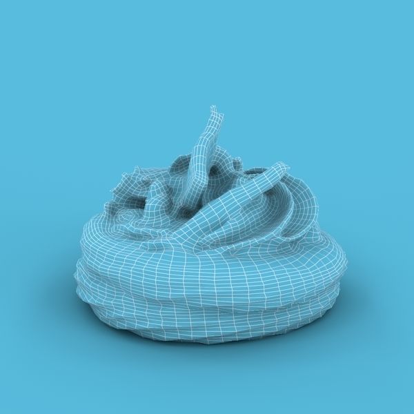 Meringue Pie 3D model_4