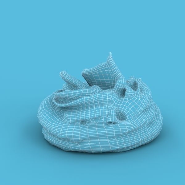 Meringue Pie 3D model_8
