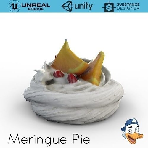 Meringue Pie 3D model