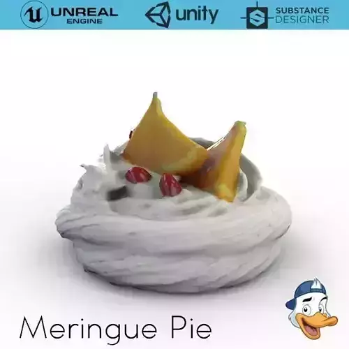 Meringue Pie 3D model