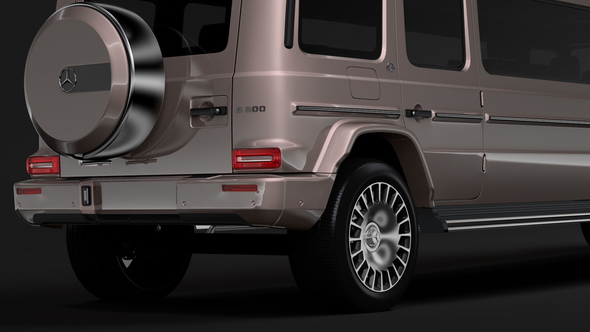 Mercedes-Maybach G 600 Limousine W464 2020 3D model_10