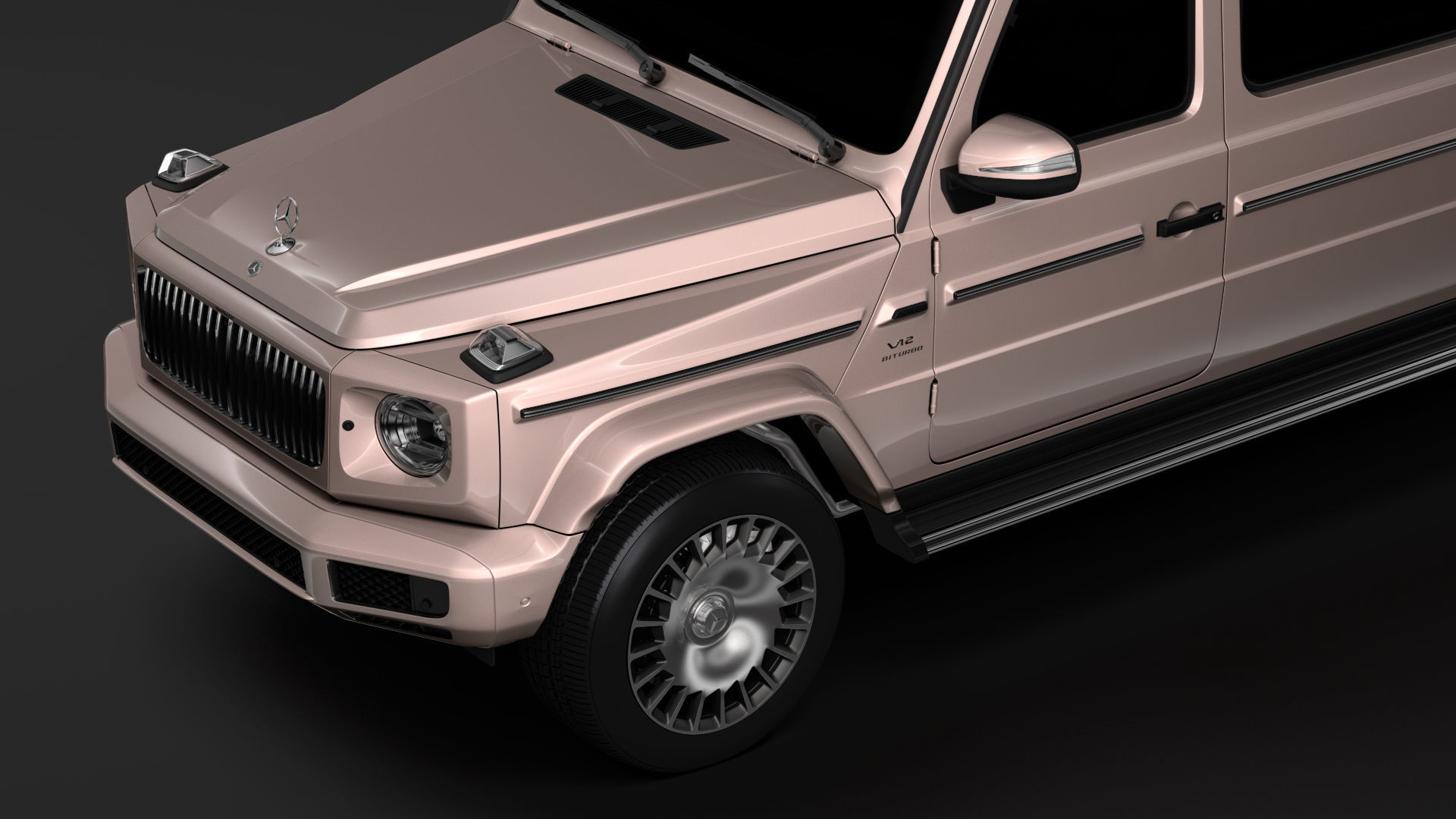 Mercedes-Maybach G 600 Limousine W464 2020 3D model_8