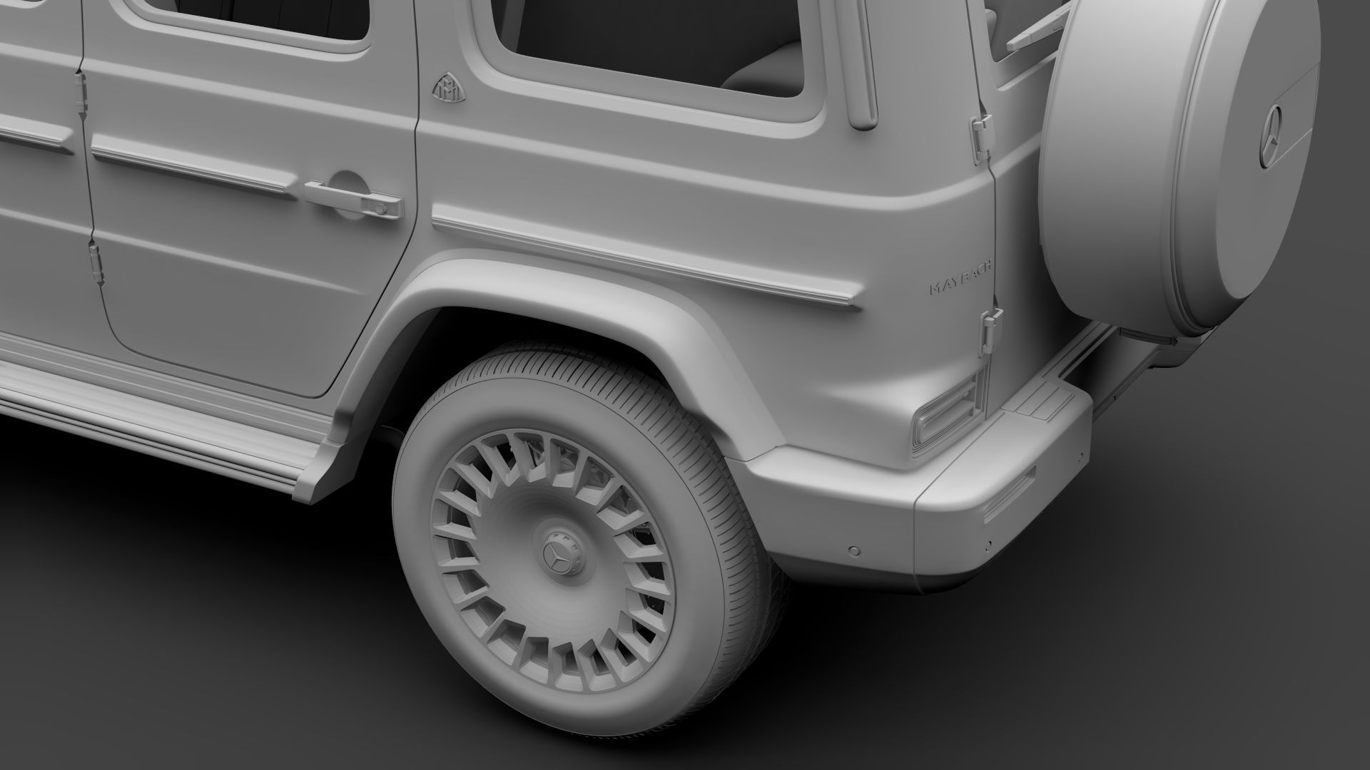 Mercedes-Maybach G 600 Limousine W464 2020 3D model_14