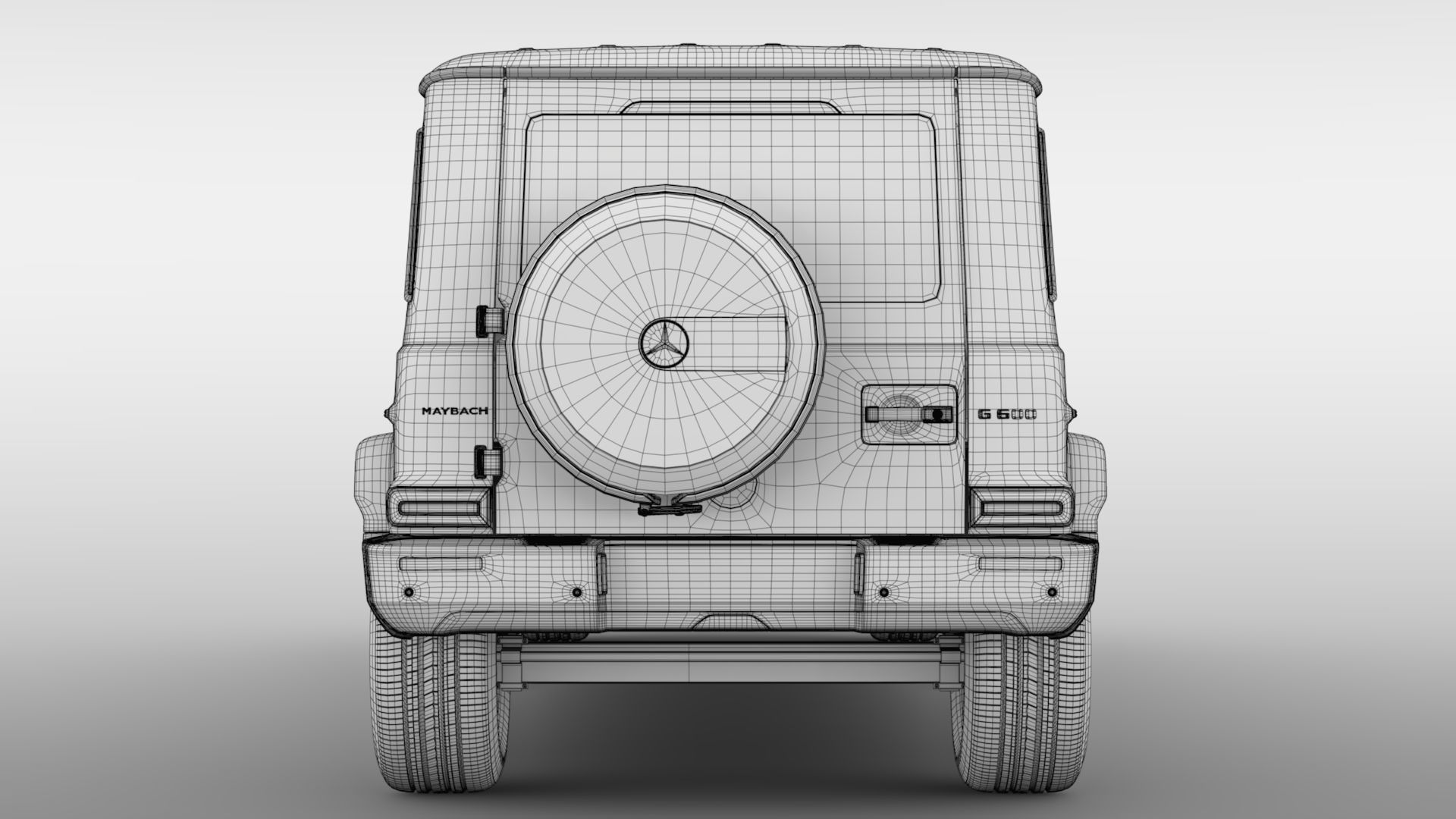 Mercedes-Maybach G 600 Limousine W464 2020 3D model_20