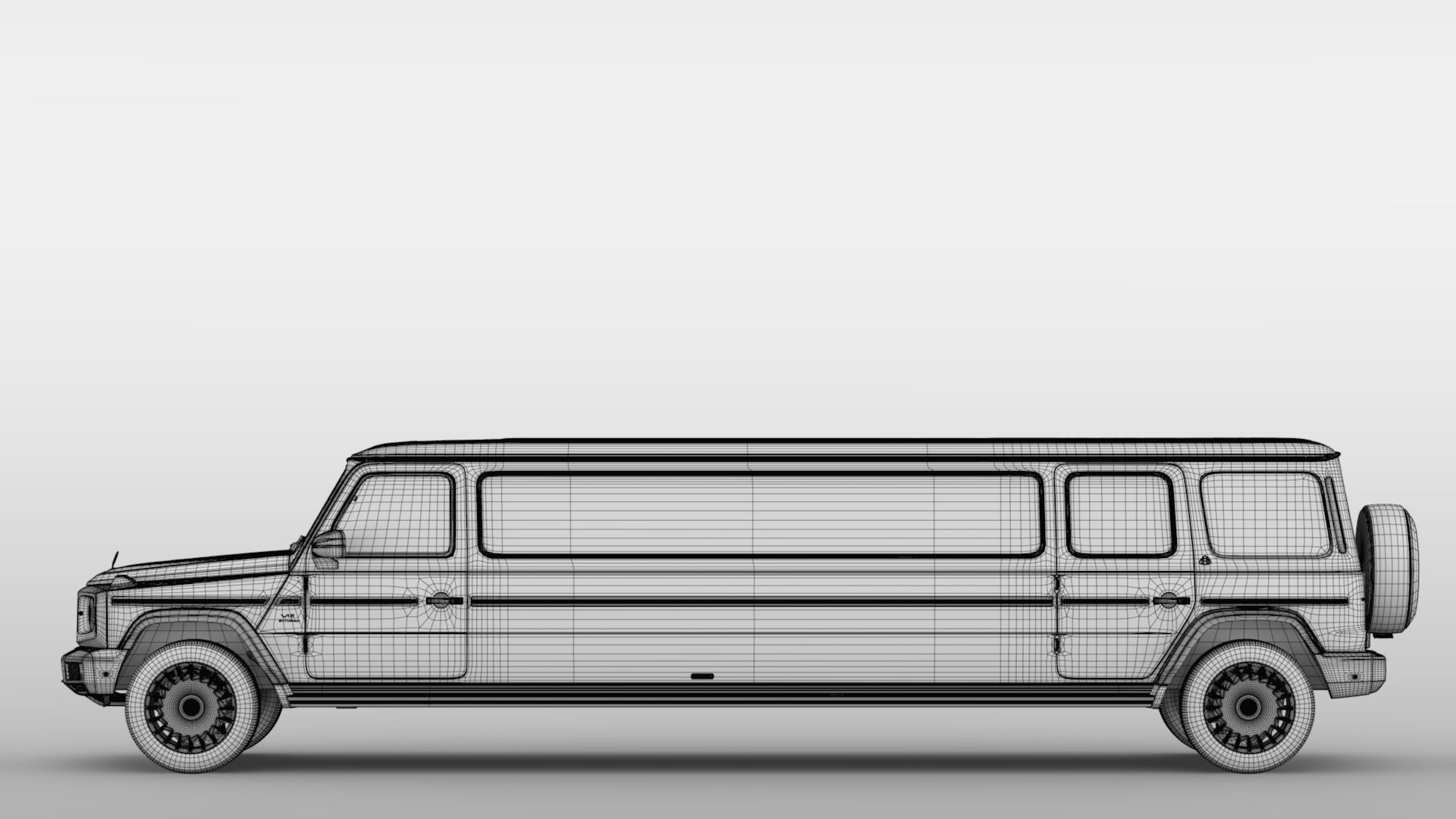 Mercedes-Maybach G 600 Limousine W464 2020 3D model_19