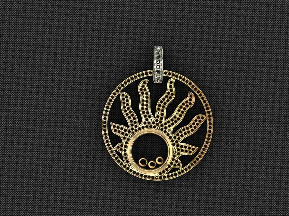 Pendant 3D print model_1