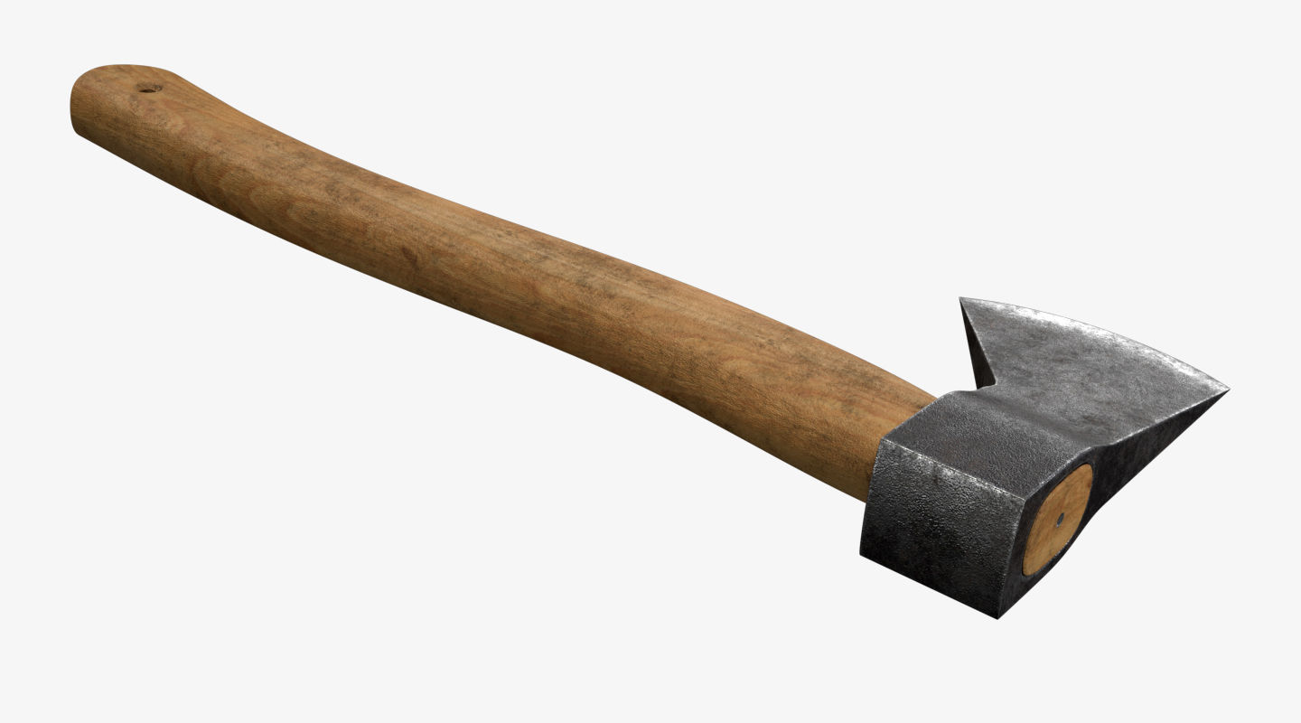 Realistic AXE PBR Low-poly 3D model_2