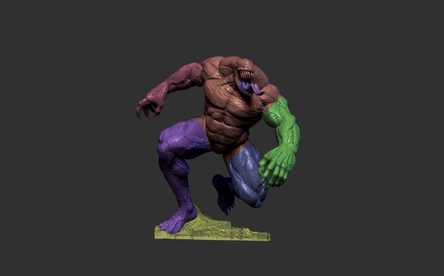 venom   3D print model_8