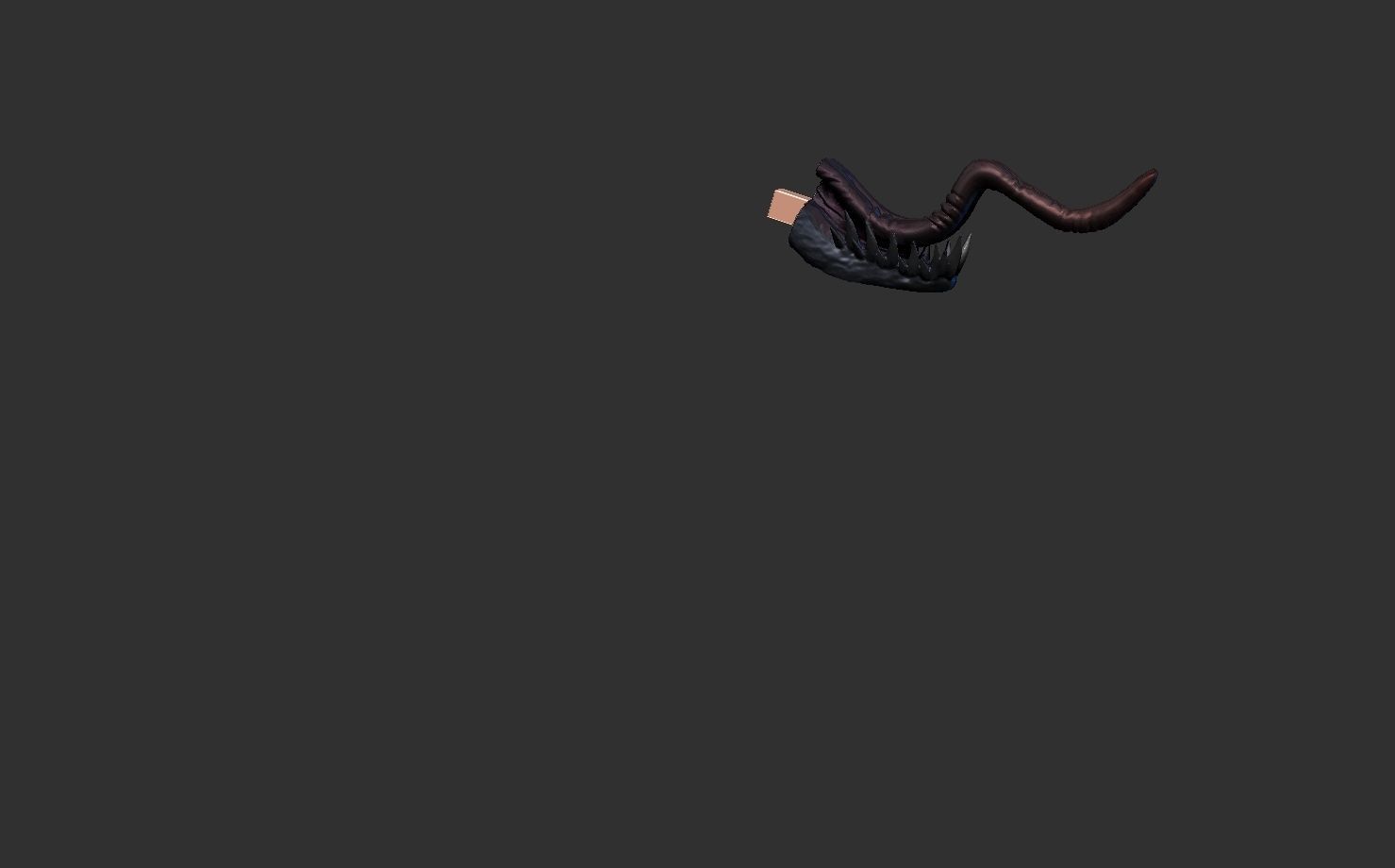 venom   3D print model_2