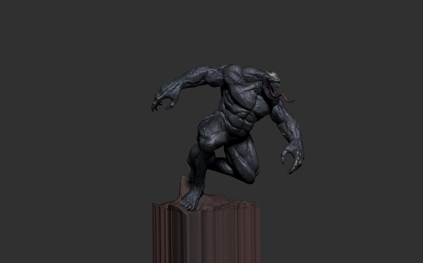 venom   3D print model_4