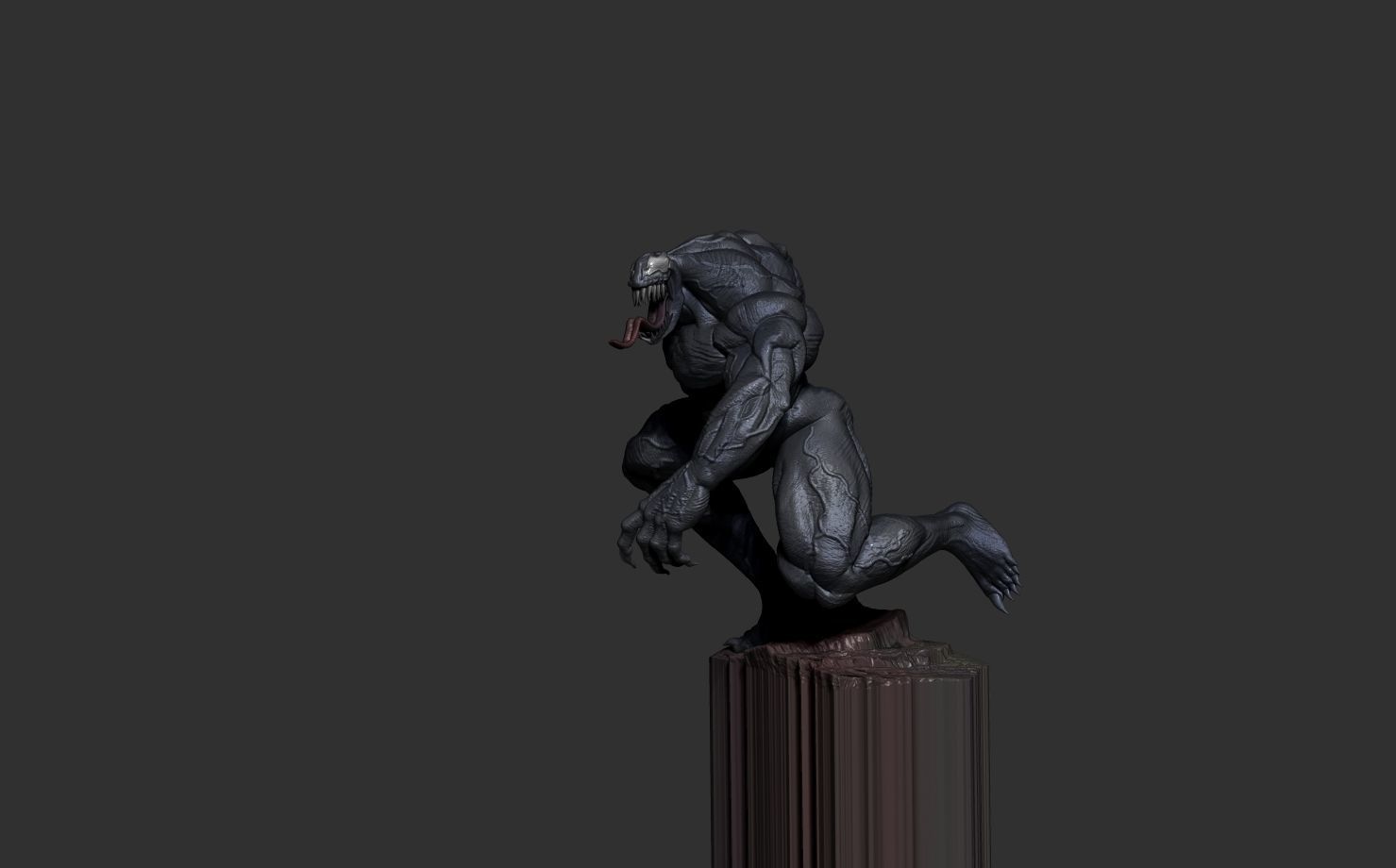 venom   3D print model_5