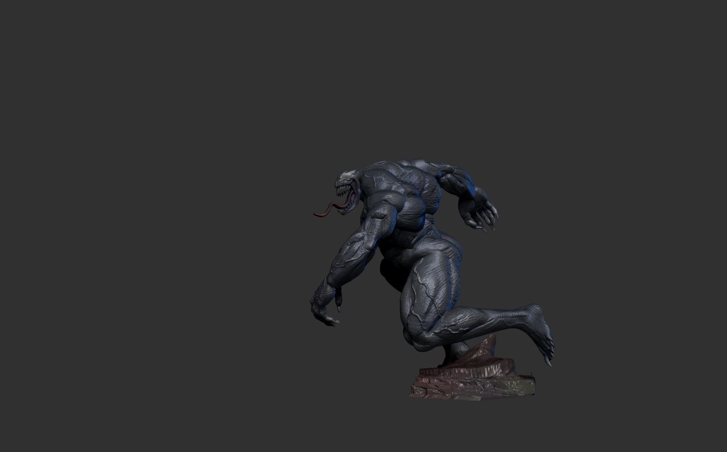 venom   3D print model_7