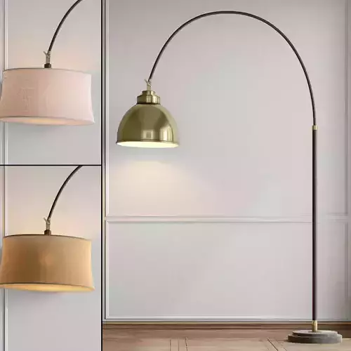 Pottery Barn  Winslow Arc Sectional Floor Lamp 3D model
