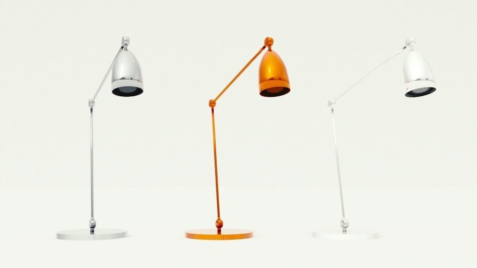 Motel with interior Low-poly 3D model_23